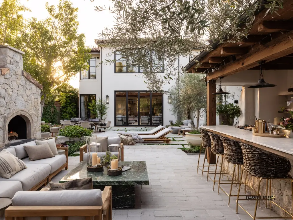 איך לעצב מטבח בווילות יוקרה